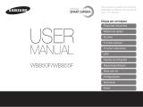 Samsung SAMSUNG WB850F Manual do usuário