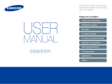 Samsung SAMSUNG ES90 Manual do usuário