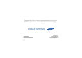 Samsung SGH-J600 Manual do usuário