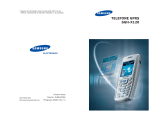 Samsung SGH-X120 Manual do usuário