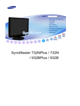 Samsung 732N Manual do usuário
