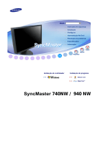 Samsung 940NW Manual do usuário