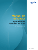 Samsung S27A750D Manual do usuário