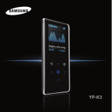Samsung YP-K3ZB Manual do usuário
