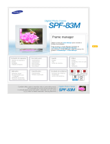 Samsung SPF-83M Manual do usuário