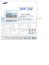 Samsung SPF-72V Manual do usuário