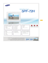 Samsung SPF-72H Manual do usuário
