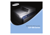 Samsung Samsung CLP-657 Color Laser Printer series Manual do usuário