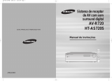 Samsung AV-R720 Manual do usuário