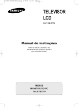 Samsung LE15E31S Manual do usuário
