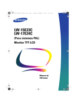 Samsung LW15E23CX/SEC Manual do usuário