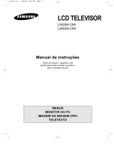 Samsung LW29A13W Manual do usuário