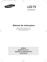 Samsung LW32A33W Manual do usuário