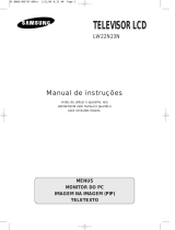 Samsung LW22N23N Manual do usuário
