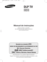Samsung SP-50L7HX Manual do usuário