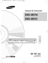 Samsung DVD-HR721 Manual do usuário