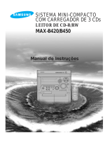 Samsung MAX-B450 Manual do usuário