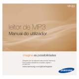 Samsung YP-S3JQB Manual do usuário