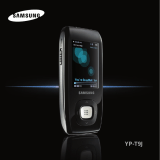 Samsung YP-T9JQB Manual do usuário