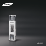 Samsung YP-U2X Manual do usuário