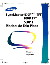 Samsung 570PTFT Manual do usuário
