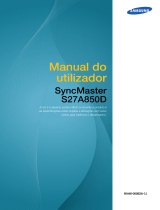 Samsung S27A850D Manual do usuário