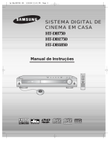 Samsung HT-DB750 Manual do usuário
