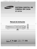 Samsung HT-DB760 Manual do usuário