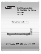 Samsung HT-TP33 Manual do usuário