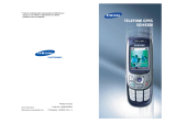Samsung SGH-E820 Manual do usuário
