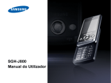 Samsung SGH-J800 Manual do usuário