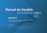 Samsung Samsung ProXpress SL-M3370 Laser Multifunction Printer series Manual do usuário