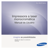 HP Samsung ML-1861 Laser Printer series Manual do usuário
