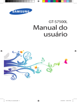 Samsung GT-S7500L Manual do usuário