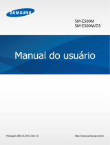 Samsung SM-E500M Manual do usuário