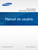 Samsung SM-G313ML Manual do usuário