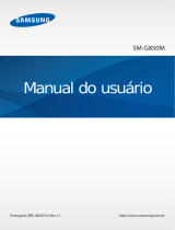 Samsung SM-G850M Manual do usuário