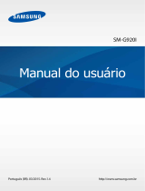 Samsung SM-G920I Manual do usuário