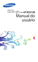 Samsung GT-B5512B Manual do usuário