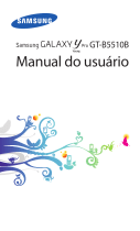 Samsung GT-B5510B Manual do usuário