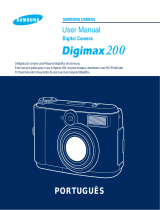 Samsung Digimax 200 Manual do usuário