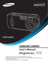 Samsung Digimax 301 Manual do usuário