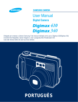 Samsung Digimax 340 Manual do usuário