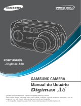 Samsung DIGIMAX A6 Manual do usuário