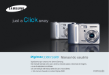 Samsung Digimax S600 Manual do usuário