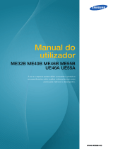 Samsung UE55A Manual do usuário