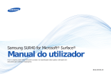 Samsung SUR40 Manual do usuário