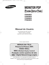 Samsung PPM42M5SB Manual do usuário