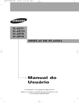 Samsung PL-50P7H Manual do usuário