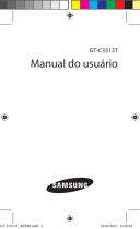 Samsung GT-C3313T Manual do usuário
